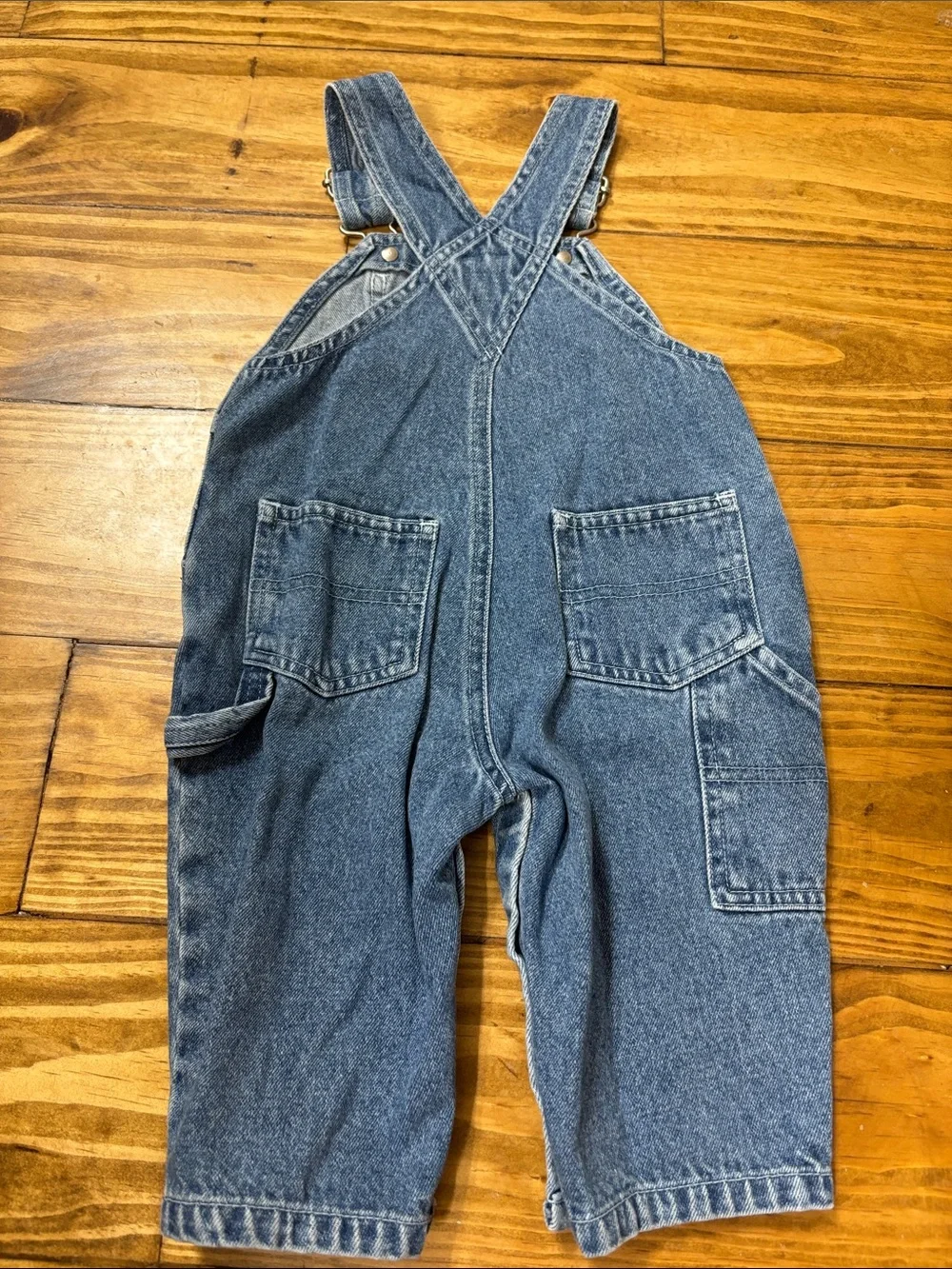 Vintage Old Navy Size 3-6 Months Denim Overalls